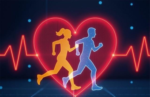 跑马拉松, 心脏每次跳 跑马拉松, 心脏每次跳
